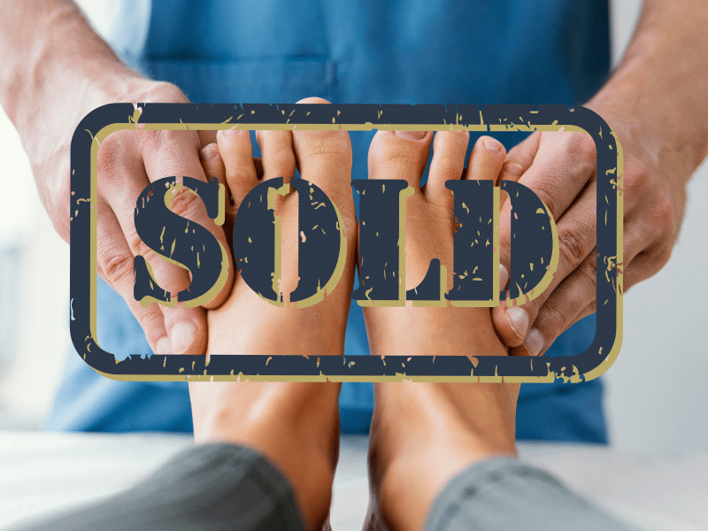 Solo Podiatry Practice in Herefordshire - Sold
