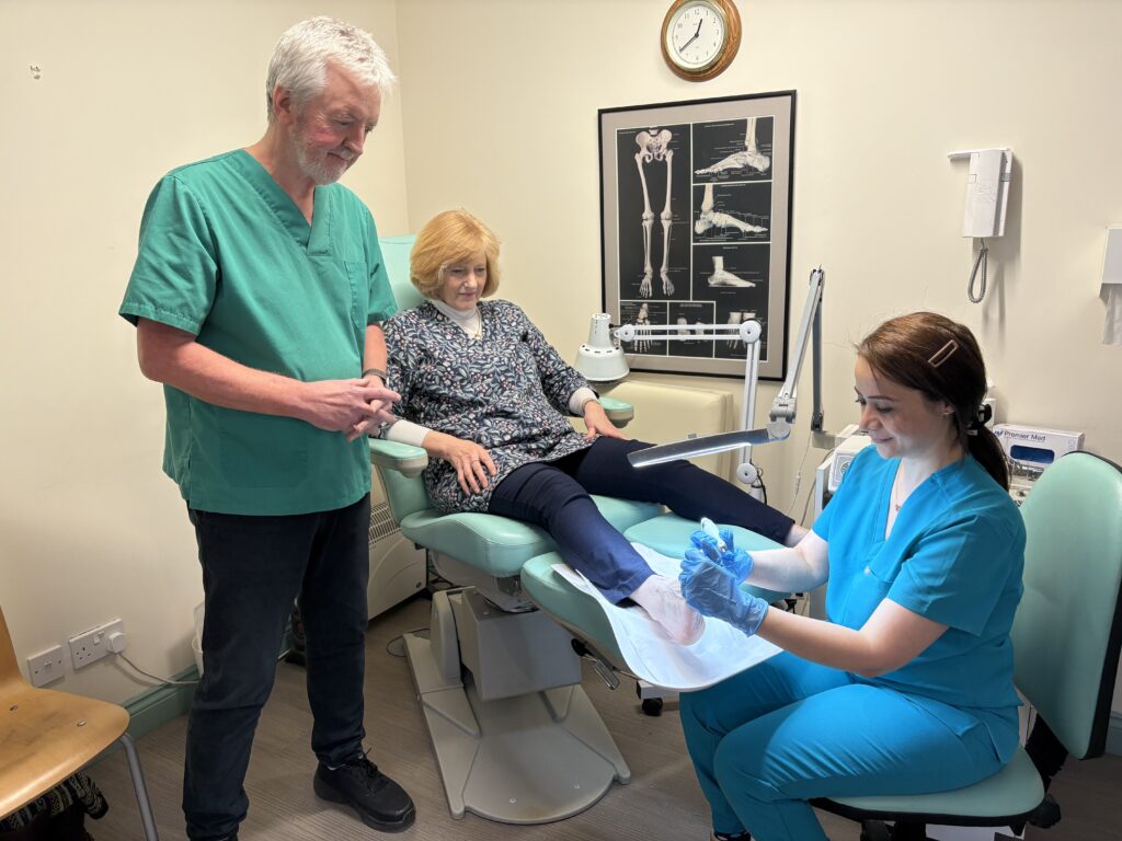 Podiatry Succession in Action: Paul Simons Hands Over Ledbury Foot & Ankle Clinic to Mary Darvish